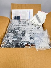 24 Pcs Silver Shimmer Wall Backdrop Panels 12×12 Sequin Party Decor