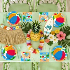 Celebrate in Style: 98-Pc Summer Beach Party Supplies for Unforgettable Moments