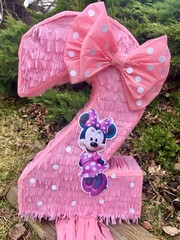Minnie Mouse Number Two Piñata Party Supplies Birthday Decor