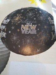 CR24 Happy New Years Paper Lanterns- 3 Pack