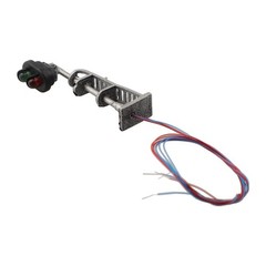 3pc Model Railway N Scale 1:160 Signals 3-LEDs Green Yellow Red Track Light