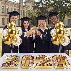 2026 Graduation Decorations Set – Cardboard Letters, Balloons, Bows & Fillable T