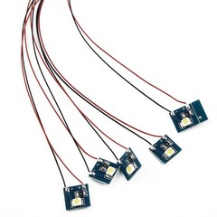 Create Realistic Lighting in Your For Model Buildings Pack of 5 Warm White LEDs