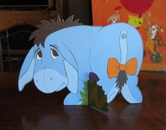 Winnie the Pooh Centerpiece Party Table Decoration Vintage Hallmark Missing Pooh