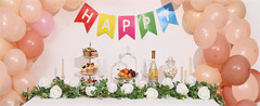 2Pcs 13Ft Artificial Eucalyptus Garlands with Flowers – 8 Roses, Faux Floral