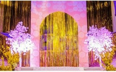 Foil Fringe Backdrop Curtain 5.90′ (ft.) x 7.87′ (ft.) for All Ocassions
