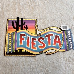 Beistle Fiesta Cutouts Cinco De Mayo Decor 27 Pcs Sombrero Fiesta Guitar Vtg ‘91