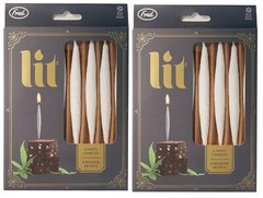2 Pkgs Fred Lit Rolled Doobie Joints Birthday Party Celebration Candles Set