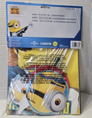 Despicable Me 4 Birthday Party Supplies Backdrop+Centerpiece+Balloons+Loot bags