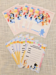 Bluey Party Supplies Birthday Decor Backdrop Banner Balloon Toppers US Seller!