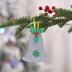 Non-woven Fabric Snowman Christmas Pendant Christmas Ornament New Year
