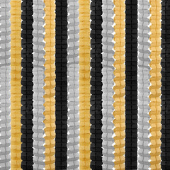 Black-Gold Silver Party-Decorations Streamers Garland – 157Ft Graduation Four-Le