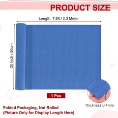 Crepe Paper Rolls 7.5ft Long 20 Inch Wide for Various Large Hanging Party Bac…