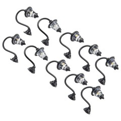 Light Model Light Practical Nice Set Street Lamps Wall Lamps 10 Pieces