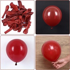 129pcs Premium Latex Different Sizes 18,12,10,5 Inches Balloons for Garland Arch