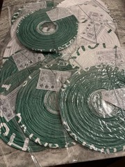 Bencailor 12 Pcs St. Patrick’s Day Green White Paper Party Lanterns Shamrock