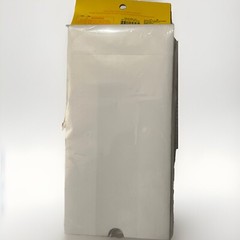 Sun Squad Indoor/Outdoor Luminary Bags White Reusable Resin 6 Pack 10”x 5”x3”