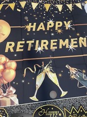 Happy Retirement Party Decorations 37 Pcs