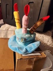 Small Happy Birthday Hat With Chin Strap For Dogs and Cats