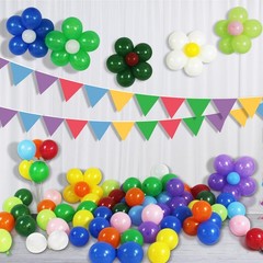 200pcs Balloons 5 Inch Assorted Colors Mini Rainbow Latex Balloons Small Colo…