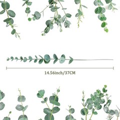 Sukh 24pcs Artificial Eucalyptus Stems – Faux Branches 24 Pcs