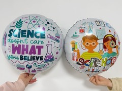 6PCS Science Party Decorations Balloons/STEM Science Decor with Lab Test Tube…