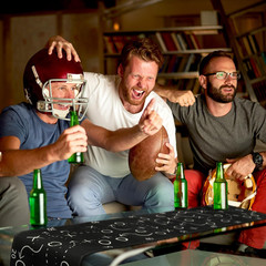 2 Pcs Footballs Party Decorations Football Court Table Runner Touchdown Sport Pa