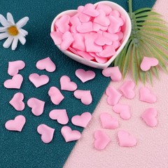 100Pcs Pink 2cm Love Heart Shape Sponge Wedding Party Decoration Valentine’s Day