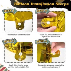 47Pcs 50/70Th Birthday Decorations for Men Women, PRE-STRUNG Vintage Banner Pa