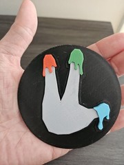 Finger Painter Badge Party Favor or Decoration – Gorilla Tag VR Game Oculus Rift