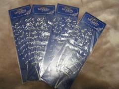 4 Packs NEW MODERN ROMANCE FLORAL CRAFT WEDDING FREE SHIPPING!!!