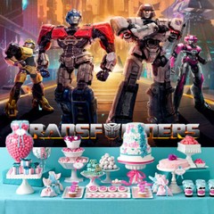 Transformers One 2024 Party Supplies Birthday Decorations Backdrop Banner 7x5ft