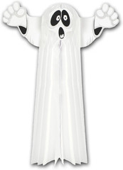 Tissue Hanging Ghost Party Accessory (1 Count) (1/Pkg)