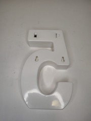 LED Marquee Sign Light Up Number 5 Battery Operated 2 AA