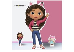 Gabby Waving Gabby’s Dollhouse Dreamworks Star Mini Cardboard Cutout 96cm
