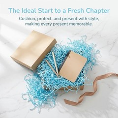 Crepe Paper Filler Shredded Gift Packaging Packing Crinkle Cut Decorative