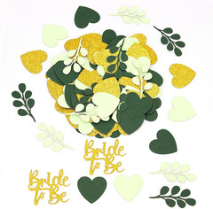 200PC Sage Green Bachelorette Party Decorations Bridal Shower Confetti for Table