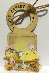 Vintage Happy Easter Party Bottle Tags – Single/Set of 3/Set of 6