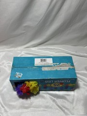 Flower Leis Summer Hawaiian Luau Party Supplies 36” Open Box 13 Each