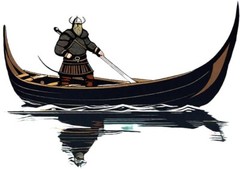 Pictures Of A Viking On A Boat
