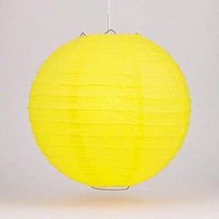 Quasimoon PaperLanternStore Decorative Paper Lantern – (10-Pack, 4-Inch, Yell…