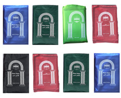 60 Pcs Mini Pocket Portable Travel Prayer Praying Rug Mat Namaz Carpet Islamic
