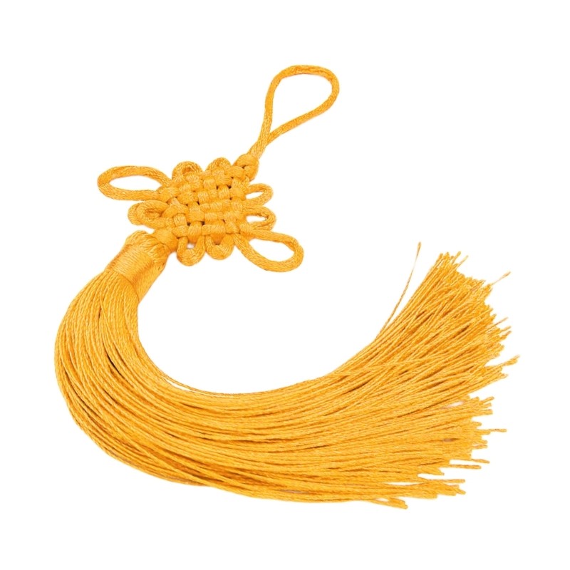 Chinese Knotting Cord Chinese Knot with Tassels Chinese Style Gift for Friend