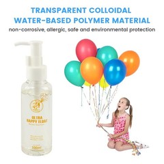 Helium Balloon Protection Fluide Bottle with Pump,Effective Hi-Float Balloons…