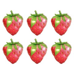 Strawberry Balloons Cute Sweet Strawberry Foil Balloons for Baby Shower Weddi…