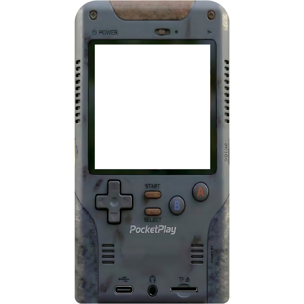 SS11376 Pocket Play Video Game Hand Held Toy Console Stand In Cardboard Cutout S