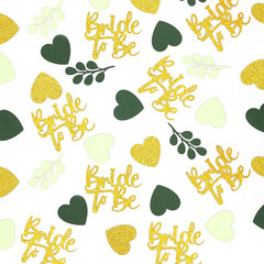 200PC Sage Green Bachelorette Party Decorations Bridal Shower Confetti for Table