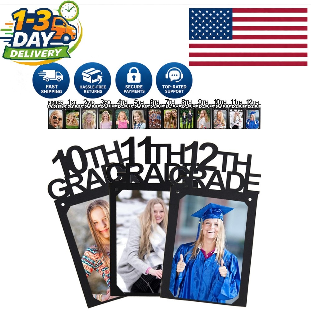 Elegant 8×10 Graduation Photo Banner for Class of 2026-2027 Celebrations