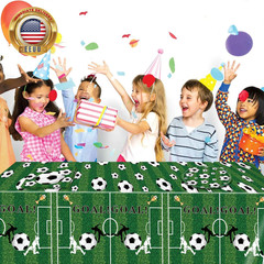 Soccer Theme Party Decorations,41Pcs Soccer Birthday Party Supplies Tableware Se