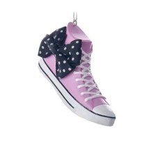 Retro Pink Converse Shoe Ornament Mens Womens Kids Adult 70s 80s Barbie Girl